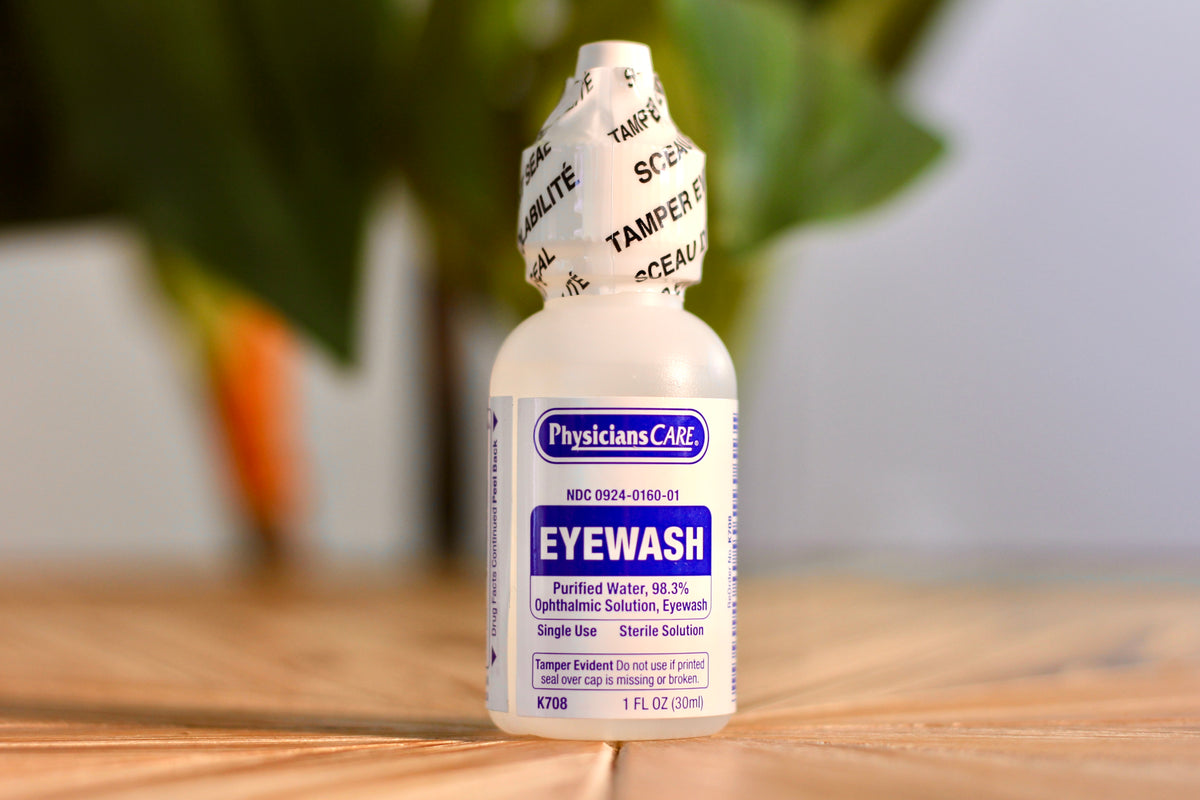 PhysiciansCare 1 fl oz sterile single-use eyewash solution