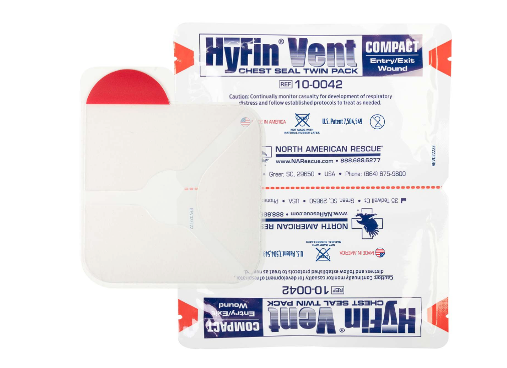 Hyfin Chest Seal - Twin PACK